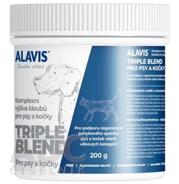 ALAVIS TRIPLE BLEND Pre psy a mačky prášok 1x200 g