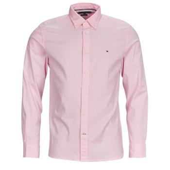 Tommy Hilfiger  1985 FLEX OXFORD RF SHIRT  Košele s dlhým rukávom Ružová