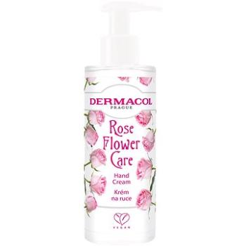 DERMACOL Flower care krém na ruky Ruže 150 ml (8595003125796)