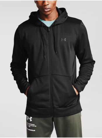 Mikina Under Armour UA Armour Fleece FZ Hoodie-BLK