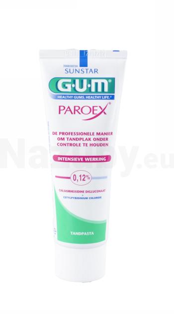 GUM Paroex 0,12% CHX zubná pasta 75ml