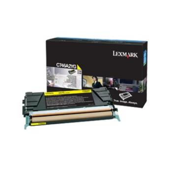 Lexmark C746A3YG, yellow, 7000 str., C746DN originálny toner