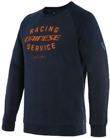 Dainese Paddock Sweatshirt Black Iris/Flame Orange M Mikina