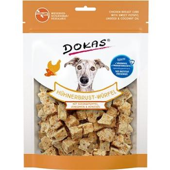 Dokas – Kuracie kocky s batatmi a ľanovým semienkom 150 g (4251276203008)