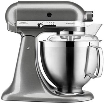 KitchenAid Artisan 5KSM185, strieborná sivá, 4,8 l (5KSM185PSEMS)