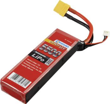 Conrad energy akupack Li-Pol 7.4 V 5500 mAh Počet článkov: 2 20 C SoftCase XT90