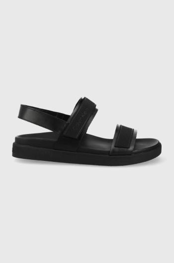 Sandále Calvin Klein pánske, čierna farba