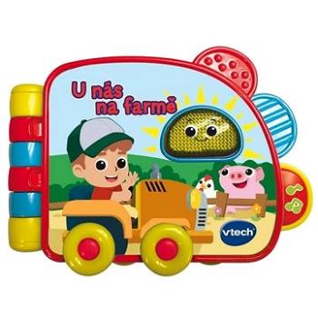 Vtech knižka – U nás na farme (3417765020681)