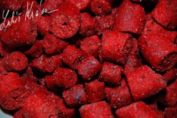 Lk baits pelety restart wild strawberry - 1 kg 4 mm