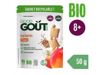 Good Gout Bio Mangové vankúšiky 50g,GOOD GOUT BIO Mangové vankúšiky 50 g