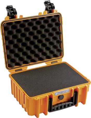 B & W International outdoorový kufrík  outdoor.cases Typ 3000 32.6 l (š x v x h) 365 x 295 x 170 mm oranžová 3000/O/SI