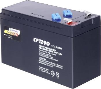 Conrad energy 12 V 9 Ah 250915 olovený akumulátor 12 V 9 Ah olovený so skleneným rúnom (š x v x h) 151 x 94 x 65 mm ploc