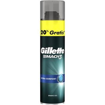 GILLETTE Mach3 Extra Comfort Pánsky gél na holenie 240 ml (7702018405015)