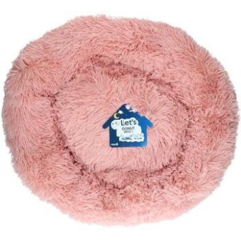 Lets Sleep Donut pelech ružový 60 cm (8716759596269)