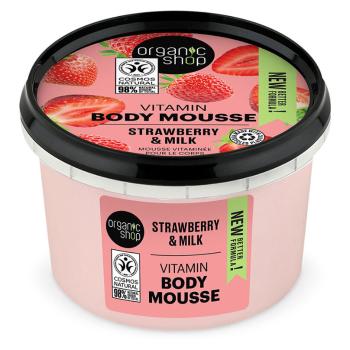 ORGANIC SHOP Telová pena Jahodový jogurt 250 ml