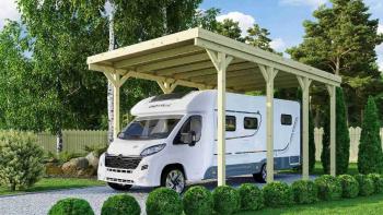 Drevený prístrešok / carport CARAVAN Lanitplast