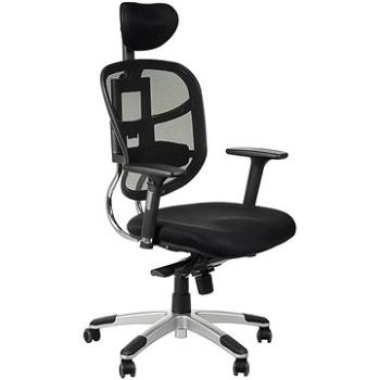 Otočná stolička s predĺženým sedákom HN-5018 BLACK (Stema_5903917400800)