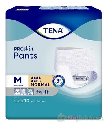 TENA Pants Normal, inkontinenčné nohavičky (veľ.M) 10ks