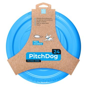 PITCHDOG Penový lietajúci disk pre psov modrý 24 cm