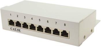 LogiLink NP0038 8 portů sieťový Patchbox CAT 5e