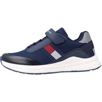 Tommy Hilfiger  Nízke tenisky LACE UP  Modrá