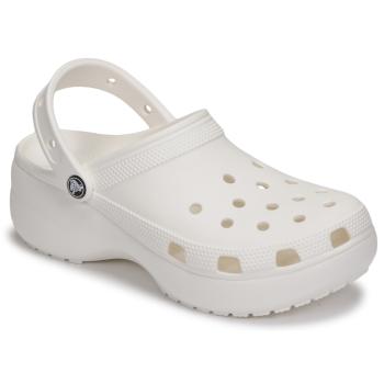 Crocs  CLASSIC PLATFORM CLOG W  Nazuvky Biela