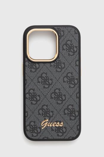 Puzdro na mobil Guess iPhone 14 Pro 6,1" čierna farba