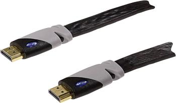 Schwaiger HDMI prepojovací kábel #####HDMI-A Stecker, #####HDMI-A Stecker 3.00 m čierna HDMF30 533 pozlátené kontakty, v