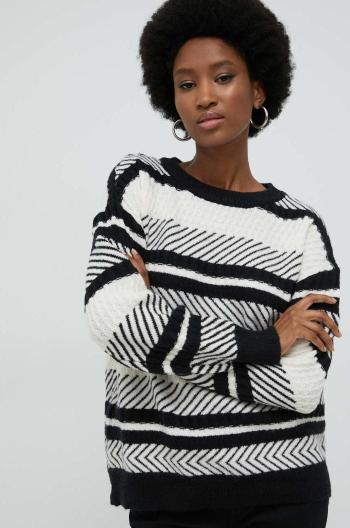 Vlnený sveter Answear Lab dámsky, béžová farba, tenký,
