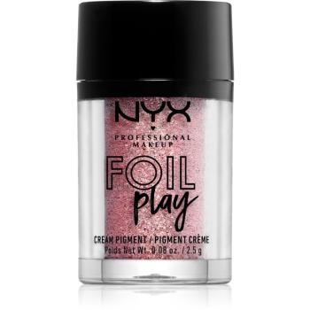 NYX Professional Makeup Foil Play trblietavý pigment odtieň 03 French Macaron 2.5 g