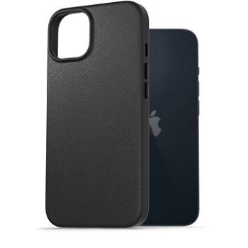 AlzaGuard Genuine Leather Case na iPhone 14 čierny (AGD-GLC0001B)