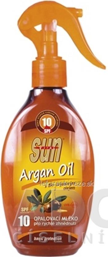 SUN ARGAN OIL opaľovacie MLIEKO SPF 10 1x200 ml