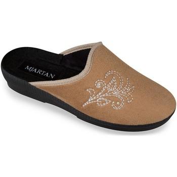 Mjartan  Papuče Dámske béžové papuče  CAMILIA  