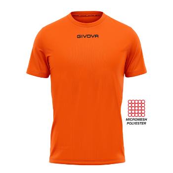 SHIRT GIVOVA ONE MICROFORATA ARANCIO Tg. 3XS