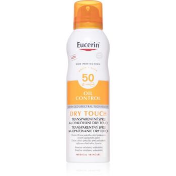 Eucerin Sun Protection transparentný sprej na opaľovanie SPF 50 200 ml