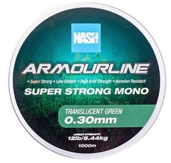 Nash vlasec armourline super strong mono green 1000 m