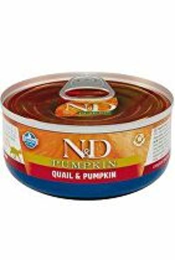 N&D CAT PUMPKIN Adult Quail & Pumpkin 70g 1 + 1 zadarmo