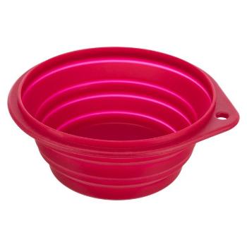 TRIXIE Travel bowl, silicone cestovná silikónová miska pre psy 1000ml / 18cm