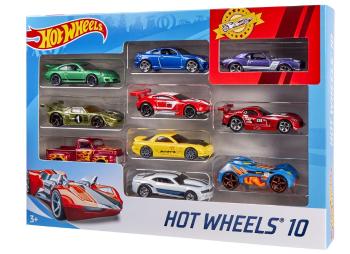 MATTEL Hot Wheels Angličák 10 ks