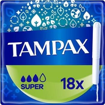 TAMPAX Super tampóny s papierovým aplikátorom 18 ks (8006540716625)