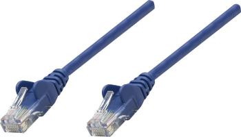 Intellinet 733533 RJ45 sieťové káble, prepojovacie káble CAT 6 S/FTP 3.00 m modrá pozlátené kontakty 1 ks