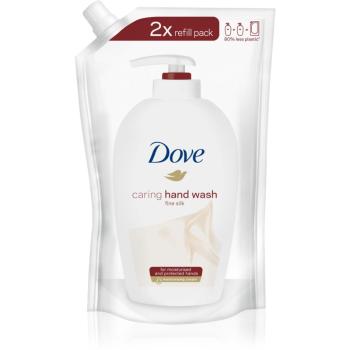 Dove Silk Fine tekuté mydlo na ruky náhradná náplň 500 ml
