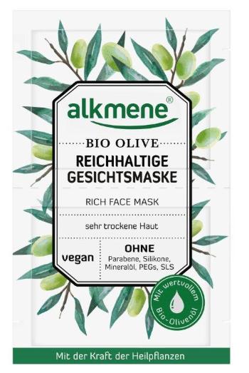 Alkmene Bio Pleťová maska s BIO olivovým olejom 2 x 6 ml