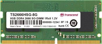 Transcend RAM modul pre notebooky  TS2666HSG-8G 8 GB 1 x 8 GB DDR4-RAM 2666 MHz CL19
