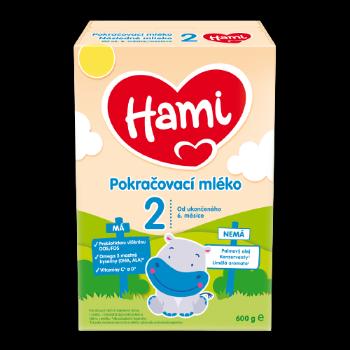 HAMI 2 Následné dojčenské mlieko od uk. 6. mesiaca 600 g