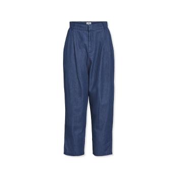 Object  Joanna Trousers - Medium Blue Denim  Nohavice Modrá