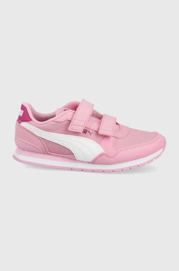 Detské topánky Puma 38490203 ružová farba