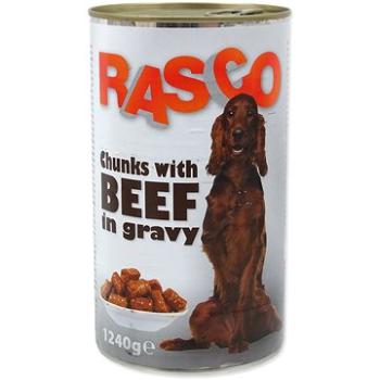 RASCO Konzerva Rasco hovädzie kúsky v šťave 1240 g (8595091776566)