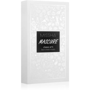 Missha Merry Christmas Mascure Mask Set sada plátenných masiek (mix)