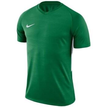 Nike  Tričká s krátkym rukávom JR Tiempo Prem Jersey  Zelená